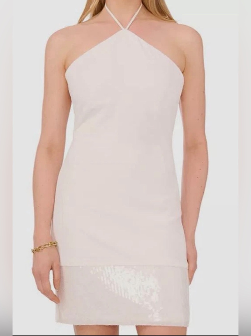 1.STATE Womens Sequined-Trim Halter D Moonlight 14